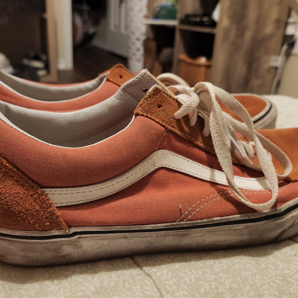 Orange Vans Size 11.5